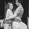 Actors Swoosie Kurtz and Jonathan Hogan in a scene from the Broadway production of the play "Fifth Of July.".