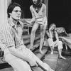 (L-R) Actors Christopher Reeve, Swoosie Kurtz and Amy Wright in a scene from the Broadway production of the play "Fifth Of July.".