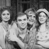 (L-R) Actors Swoosie Kurtz, Richard Thomas, Jeff Daniels and Amy Wright in a scene from the Broadway production of the play "Fifth Of July.".