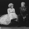 Actors Dorothy Collins and John McMartin in a scene from the Broadway production of the musical "Follies.".