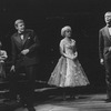 (L-R) Actors Alexis Smith, John McMartin, Dorothy Collins and Gene Nelson in a scene from the Broadway production of the musical "Follies.".