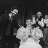 (L-R) Actors John Rubenstein, Pamela Reed, Harold Gould and Mary Louise Wilson in a scene from the Broadway production of the play "Fools"