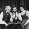 (L-R) Actors Harold Gould, John Rubenstein and Mary Louise Wilson in a scene from the Broadway production of the play "Fools"
