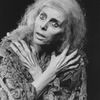 Actress Billie Whitelaw in a scene from the Off-Broadway production of the play "Footfalls"