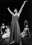 A scene from the Broadway production of the choreopoem "For Colored Girls Who Have Considered Suicide / When the Rainbow Is Enuf".