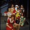 Cast in a scene from the Toronto production of the musical "Annie."