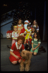 Cast in a scene from the Toronto production of the musical "Annie."