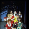 Cast in a scene from the Toronto production of the musical "Annie."