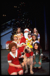 Cast in a scene from the Toronto production of the musical "Annie."