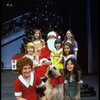 Cast in a scene from the Toronto production of the musical "Annie."