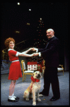 Annie, Sandy and Daddy Warbucks in a scene from the Toronto production of the musical "Annie."