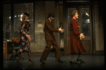 Lily, Rooster and Miss Hannigan in a scene from the Detroit production of the musical "Annie."