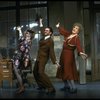 Lily, Rooster and Miss Hannigan in a scene from the Detroit production of the musical "Annie."