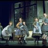 Orphans, incl. Danielle Brisebois in a scene from the Broadway production of the musical "Annie."