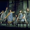 Orphans, incl. Danielle Brisebois in a scene from the Broadway production of the musical "Annie."