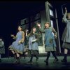 Orphans, incl. Danielle Brisebois in a scene from the Broadway production of the musical "Annie."