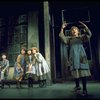 Orphans, incl. Danielle Brisebois in a scene from the Broadway production of the musical "Annie."