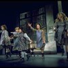 Orphans, incl. Danielle Brisebois in a scene from the Broadway production of the musical "Annie."