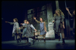 Orphans, incl. Danielle Brisebois in a scene from the Broadway production of the musical "Annie."