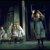 Orphans, incl. Danielle Brisebois in a scene from the Broadway production of the musical "Annie."