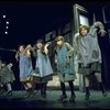 Orphans, incl. Danielle Brisebois in a scene from the Broadway production of the musical "Annie."