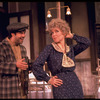 (L-C) Actors Robert Fitch and Dorothy Loudon in a scene from the Broadway production of the musical "Annie.".