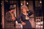 (L-C) Actors Robert Fitch and Dorothy Loudon in a scene from the Broadway production of the musical "Annie.".