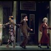 L-R) Actors Barbara Erwin, Robert Fitch and Dorothy Loudon in a scene from the Broadway production of the musical "Annie."