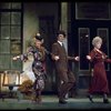 L-R) Actors Barbara Erwin, Robert Fitch and Dorothy Loudon in a scene from the Broadway production of the musical "Annie."