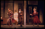 L-R) Actors Barbara Erwin, Robert Fitch and Dorothy Loudon in a scene from the Broadway production of the musical "Annie."