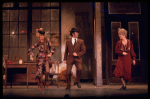 L-R) Actors Barbara Erwin, Robert Fitch and Dorothy Loudon in a scene from the Broadway production of the musical "Annie."