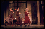 L-R) Actors Barbara Erwin, Robert Fitch and Dorothy Loudon in a scene from the Broadway production of the musical "Annie."