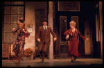 L-R) Actors Barbara Erwin, Robert Fitch and Dorothy Loudon in a scene from the Broadway production of the musical "Annie."