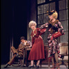 (L-R) Actors Robert Fitch, Dorothy Loudon and Barbara Erwin in a scene from the Broadway production of the musical "Annie.".