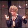 Actress Dorothy Loudon as Miss Hannigan in a scene from the Broadway production of the musical "Annie."