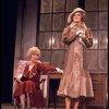 L-R) Actresses Dorothy Loudon as Miss Hannigan and Sandy Faison as Grace in a scene from the Broadway production of the musical "Annie."