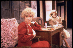 L-R) Actresses Andrea McArdle as Annie, Dorothy Loudon as Miss Hannigan and Sandy Faison as Grace in a scene from the Broadway production of the musical "Annie."