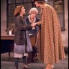 L-R) Actresses Andrea McArdle as Annie, Dorothy Loudon as Miss Hannigan and Sandy Faison as Grace in a scene from the Broadway production of the musical "Annie."