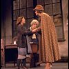 L-R) Actresses Andrea McArdle as Annie, Dorothy Loudon as Miss Hannigan and Sandy Faison as Grace in a scene from the Broadway production of the musical "Annie."