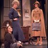 L-R) Actresses Andrea McArdle as Annie, Dorothy Loudon as Miss Hannigan and Sandy Faison as Grace in a scene from the Broadway production of the musical "Annie."