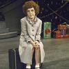 Actress Andrea McArdle as Annie in a scene from the Broadway production of the musical "Annie." (New York)