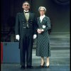 Actors Edwin Bordo and Edie Cowan in a scene from the Broadway production of the musical "Annie."