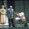 Actors Andrea McArdle as Annie, Sandy Faison as Grace and Reid Shelton as Daddy Warbucks in a scene from the Broadway production of the musical "Annie."