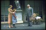 Actors Andrea McArdle as Annie, Sandy Faison as Grace and Reid Shelton as Daddy Warbucks in a scene from the Broadway production of the musical "Annie."