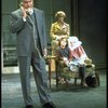 Actors Andrea McArdle as Annie, Sandy Faison as Grace and Reid Shelton as Daddy Warbucks in a scene from the Broadway production of the musical "Annie."