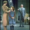 Actors Andrea McArdle as Annie, Sandy Faison as Grace and Reid Shelton as Daddy Warbucks in a scene from the Broadway production of the musical "Annie."