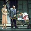 Actors Andrea McArdle as Annie, Sandy Faison as Grace and Reid Shelton as Daddy Warbucks in a scene from the Broadway production of the musical "Annie."