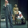 Actors Andrea McArdle as Annie, Sandy Faison as Grace and Reid Shelton as Daddy Warbucks in a scene from the Broadway production of the musical "Annie."