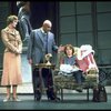 Actors Andrea McArdle as Annie, Sandy Faison as Grace and Reid Shelton as Daddy Warbucks in a scene from the Broadway production of the musical "Annie."