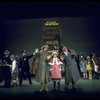 Actors Andrea McArdle as Annie, Sandy Faison as Grace and Reid Shelton as Daddy Warbucks in a scene from the Broadway production of the musical "Annie."